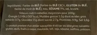 Baguette sésames