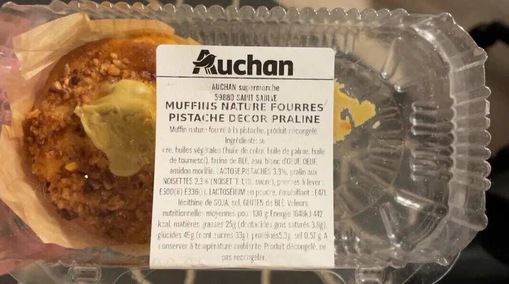 Muffins pistache