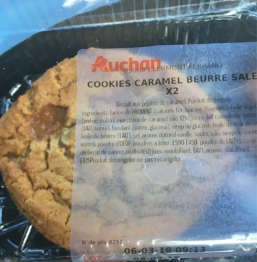 Cookies Caramel beurre salé