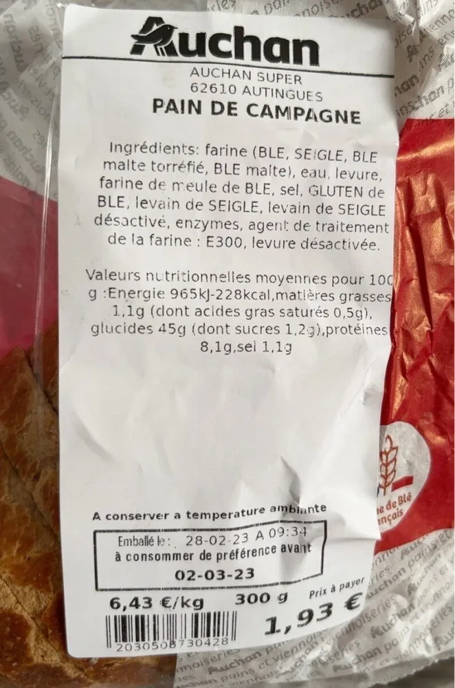 Pain de campagne