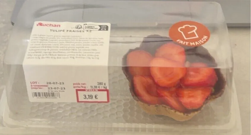 tulipe fraises