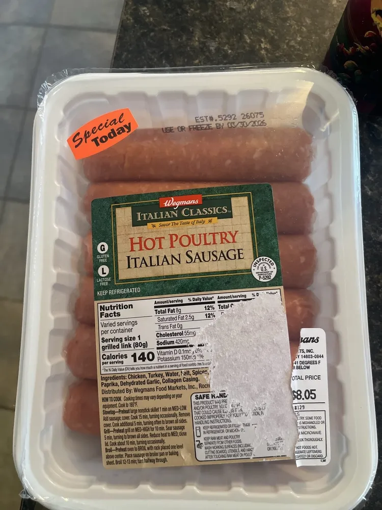 Poultry Sausage