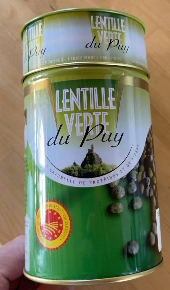 Lentille verte du puy