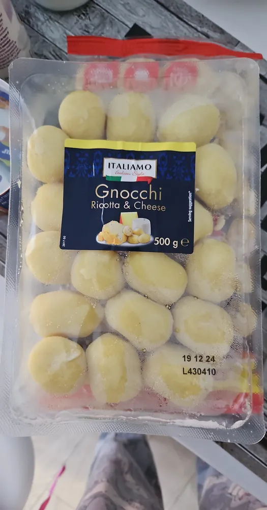 Gnocchi Ricotta & Cheese