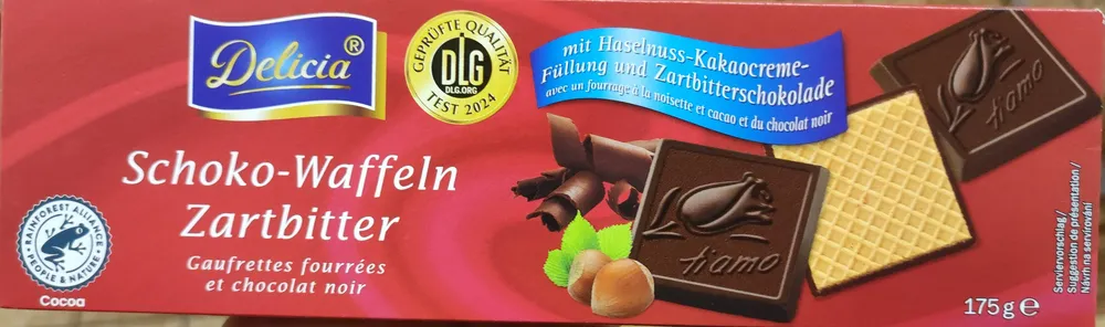 Schoko-Waffeln Zartbitter