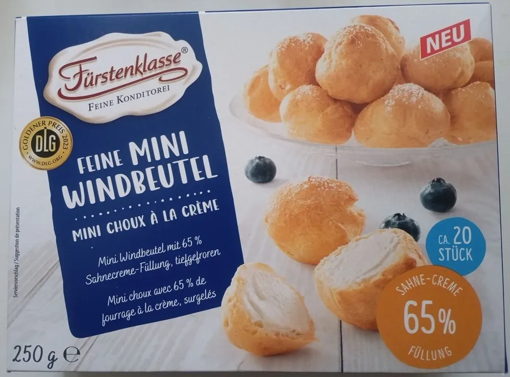 Feine Mini Windbeutel