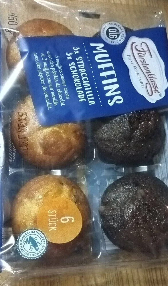 Muffins saveur cacao et saveur vanille