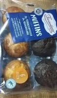 Muffins saveur cacao et saveur vanille