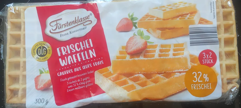 Frischeiwaffeln