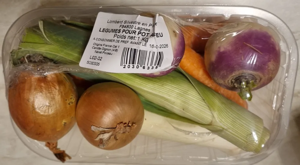 Légumes à Pot au Feu