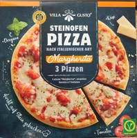 3x Steinofen Pizza Margherita