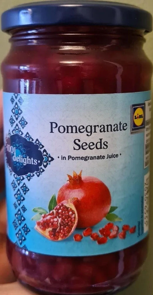 Pomegranate Seeds in Pomegranate Juice