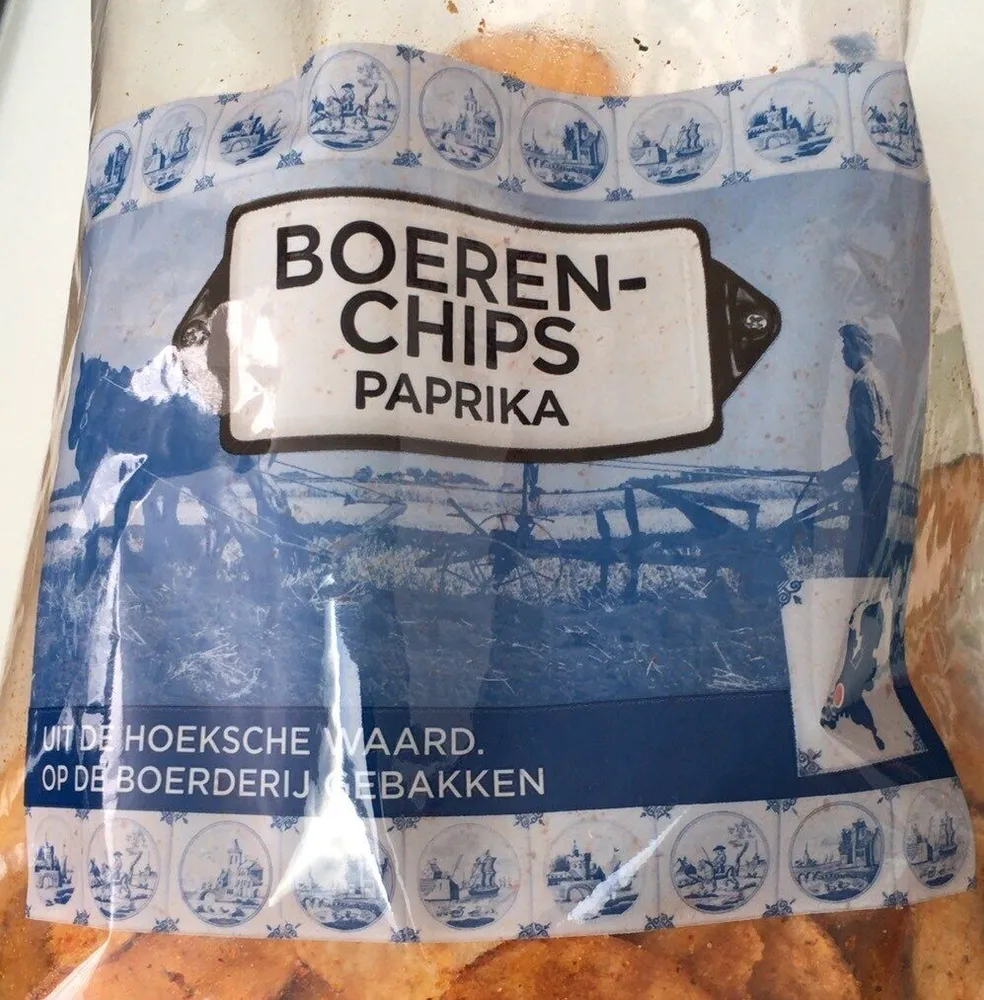 Aardappelchips met paprika
