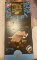 Chocolat au lait avec biscuit