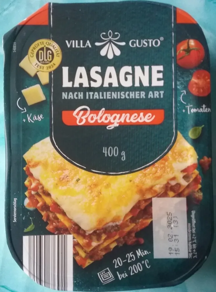Lasagne Bolognese