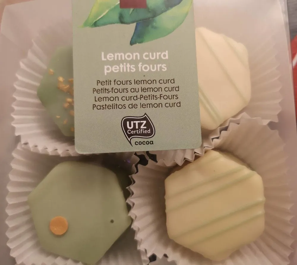 Petits fours au citron