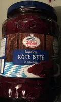 Bayerische Rote Bete in Scheiben
