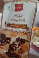Éclats d'amande chocolat noir