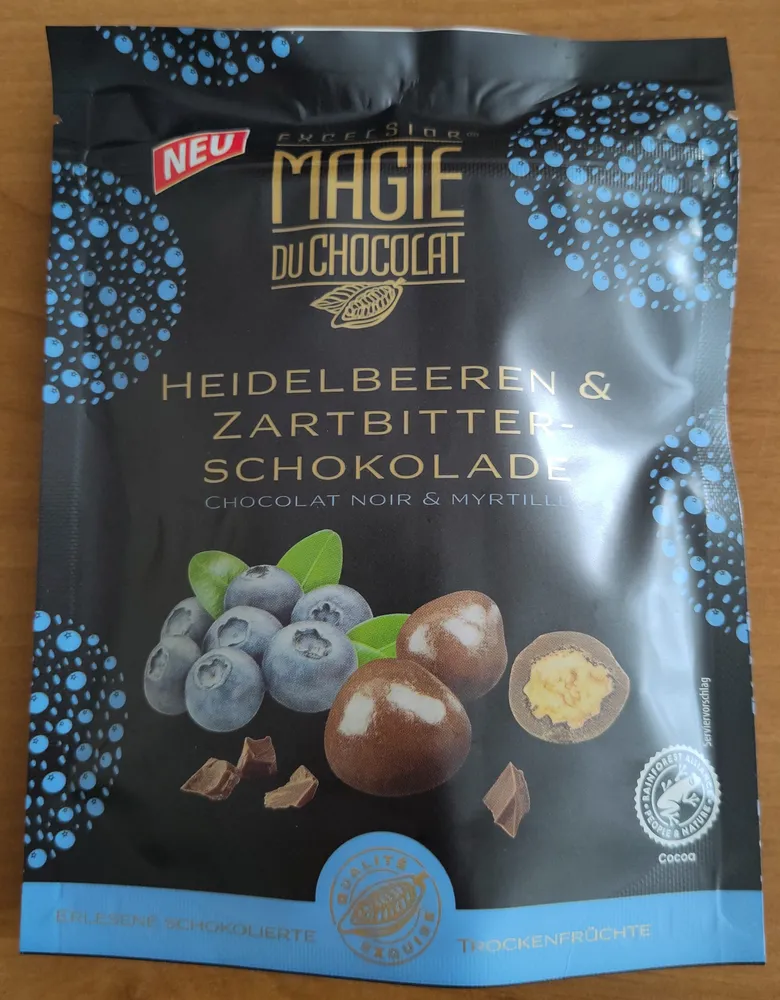 Heidelbeeren & Zartbitterschokolade