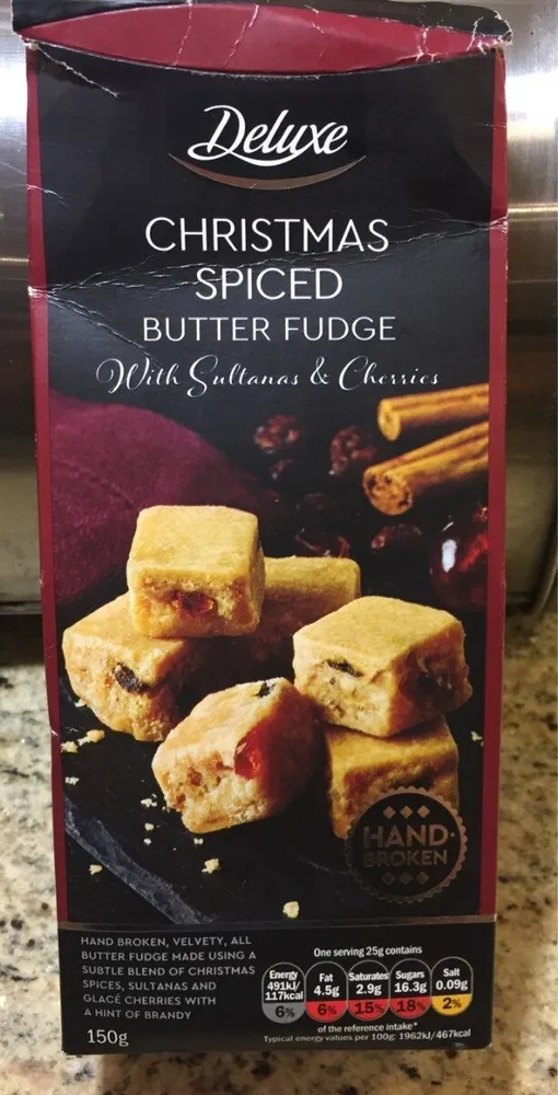 Christmas Spiced Butter Fudge