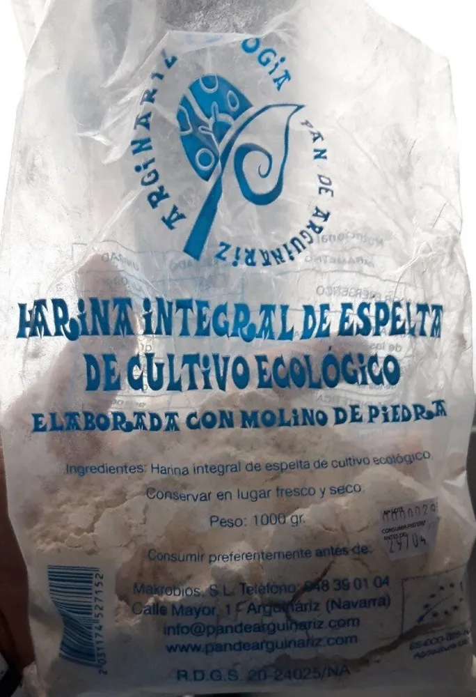 Harina integral de espelta