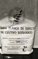 Harina blanca de espelta cultivo ecológico