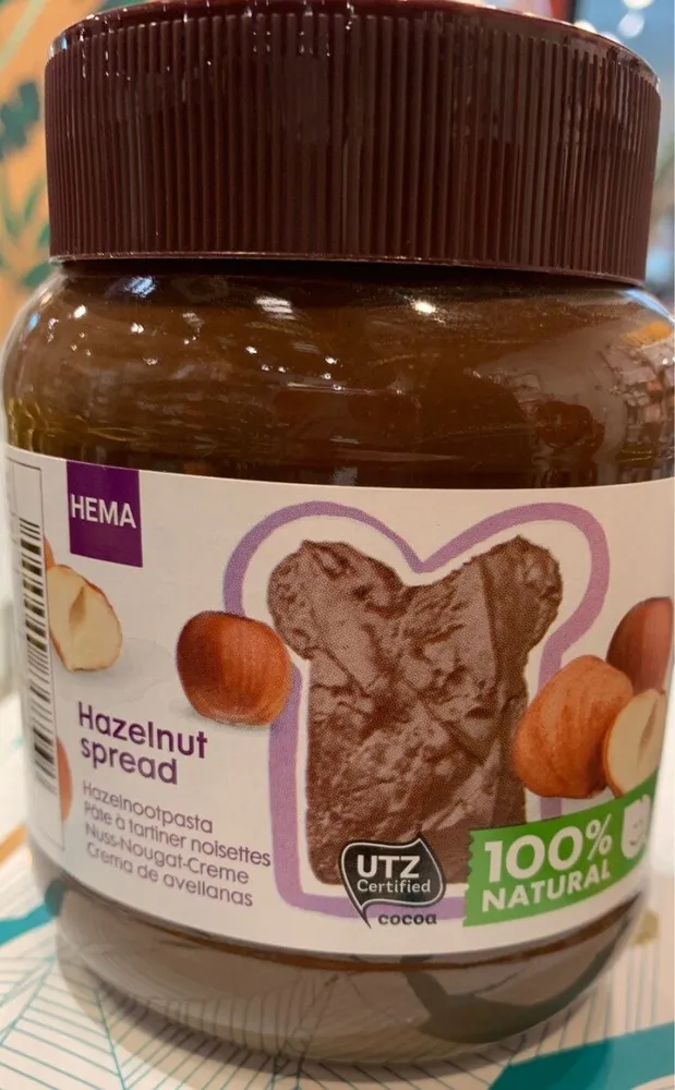 Hazelnut spread