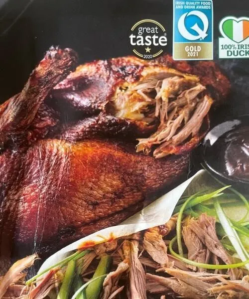 Crispy roast half duckling with 10 pancakes & Hoisin sauce
