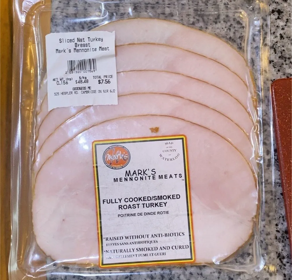 Fully cooked/smoked roast turkey