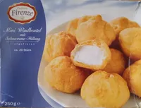 Mini Windbeutel mit Sahnecreme-Füllung