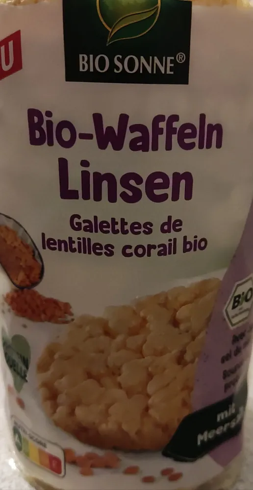Bio Linsenwaffeln