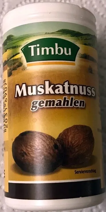 Muskatnuss gemahlen