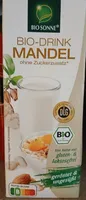 BIO-DRINK MANDEL ohne Zuckerzusatz
