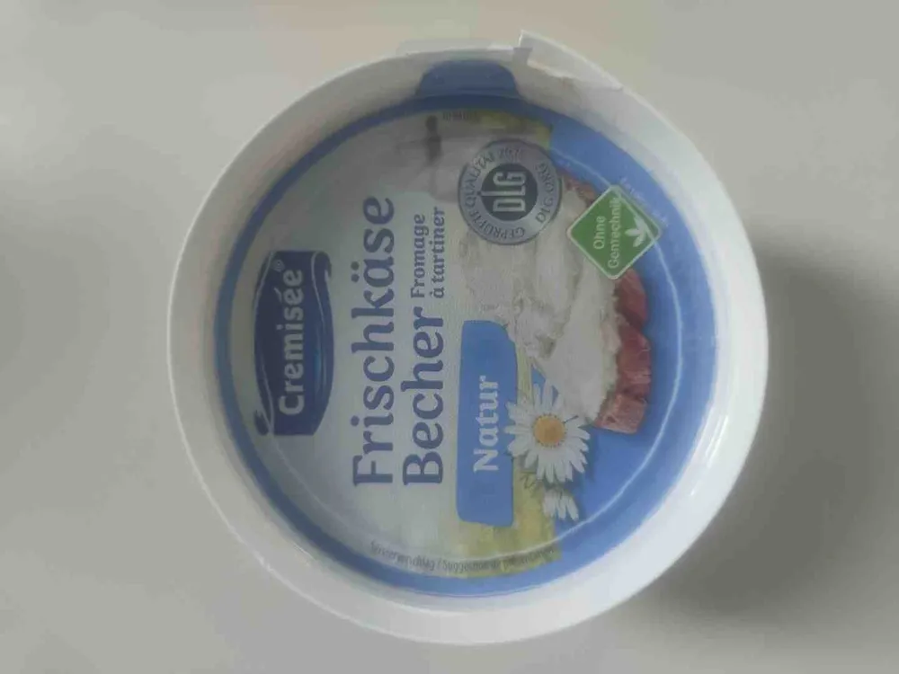 Frischkäse Becher