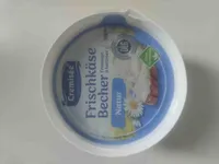 Frischkäse Becher