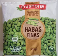 Habas congeladas