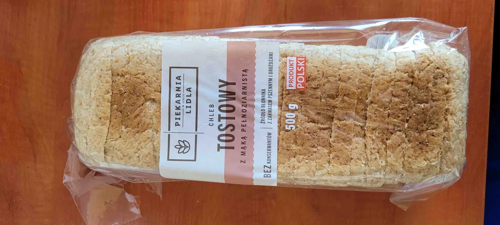 Chleb Tostowy Z Mąką Pełnoziarnistą