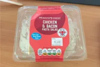 Chicken and bacon pasta salad