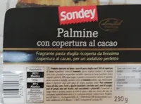 Palmine con copertura al cacao
