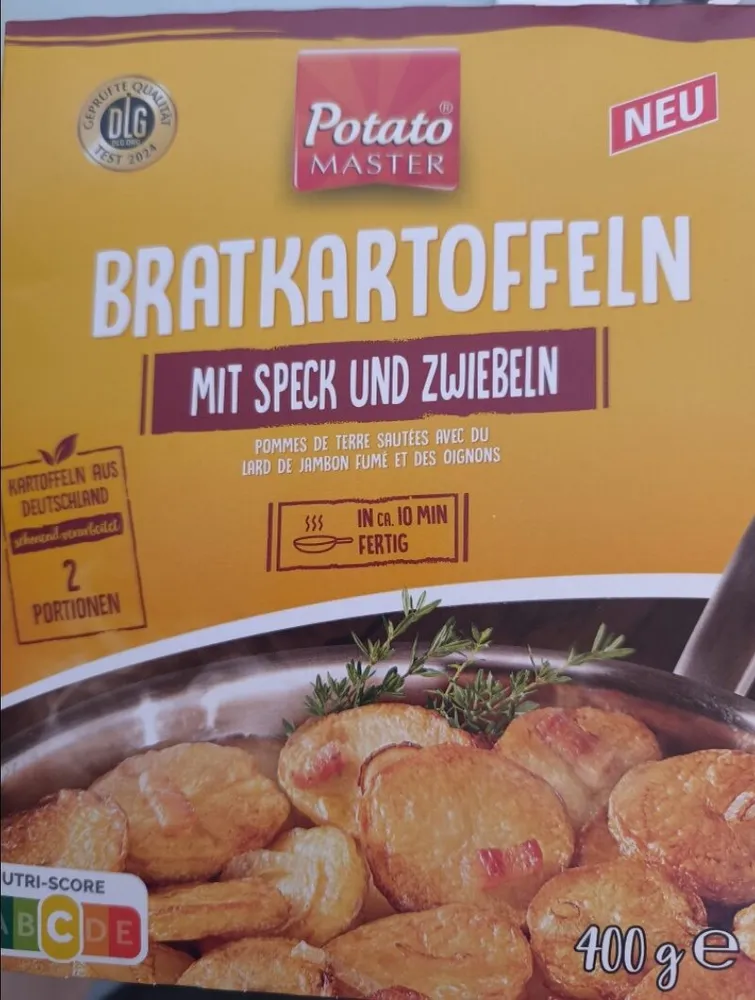Bratkartoffeln mit Speck und Zwiebeln
