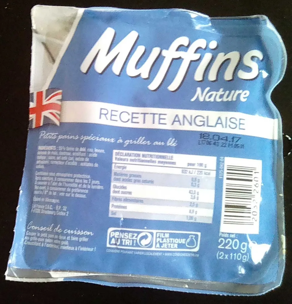 Petits pains toast, au froment