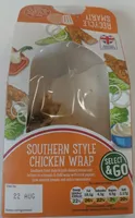 Southern style chicken wrap