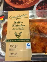 Halbes Hähnchen