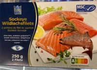 Sockeye Wildlachsfilets