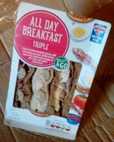 All Day Breakfast Triple (Sandwich)