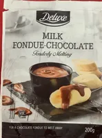 Milk foundue-chocolate