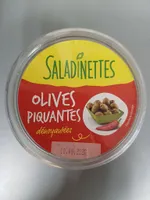 Olives piquantes dénoyautées