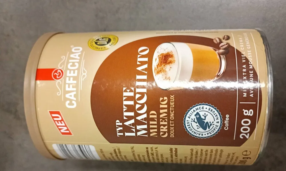 Type latte macchiato