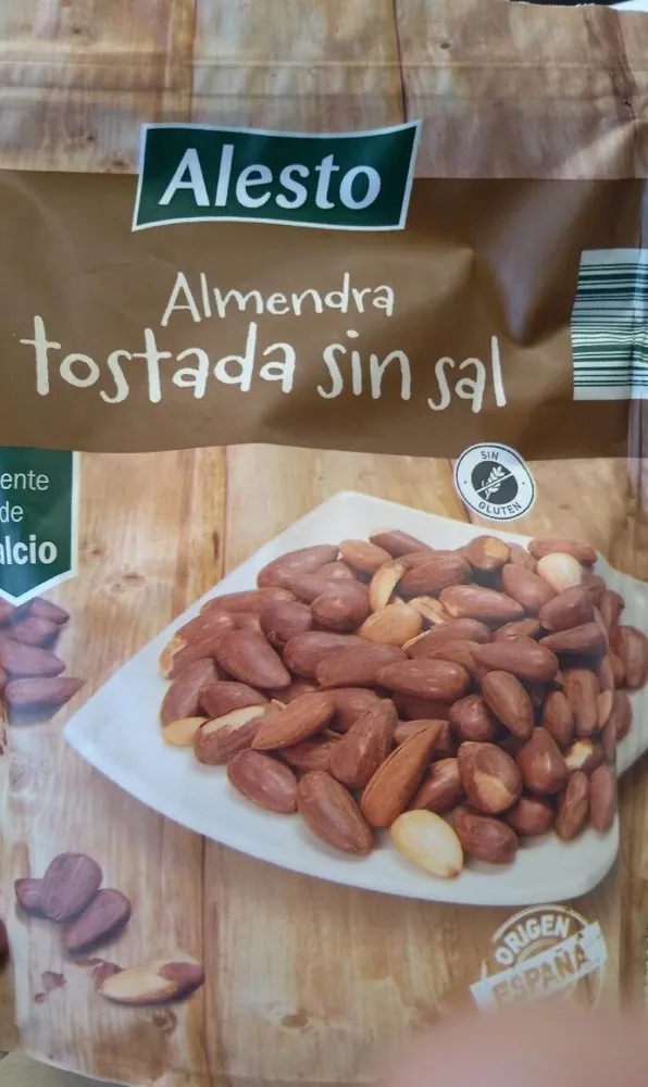 Almendra tostada sin sal