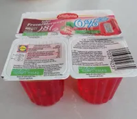 Gelatina fresa 0% azúcar